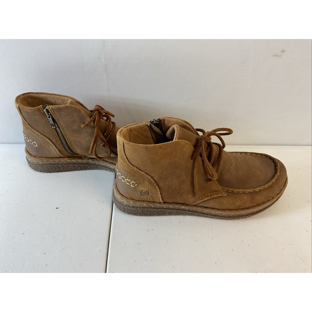 Born Women's Analia lace up short boot‎ Clay Distressed womens 9.5 NEW